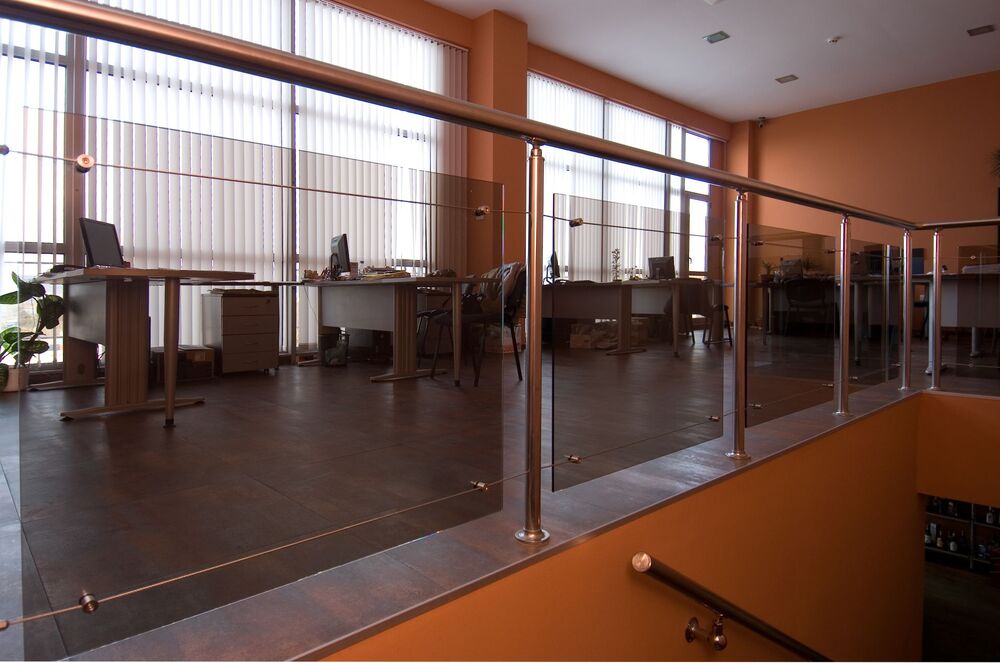 Stainless steel and glass railings and aluminium railings