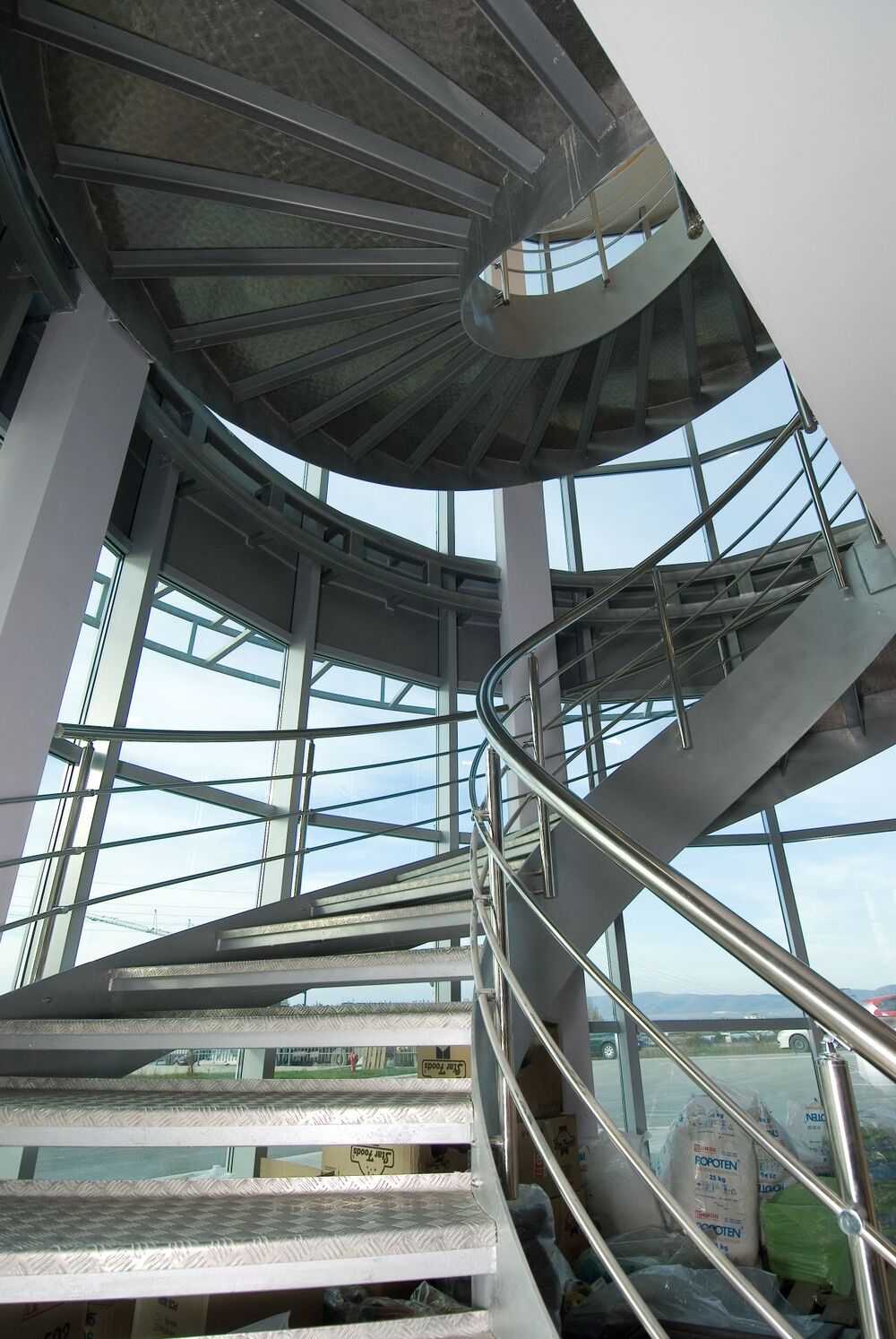 Indoor stairs