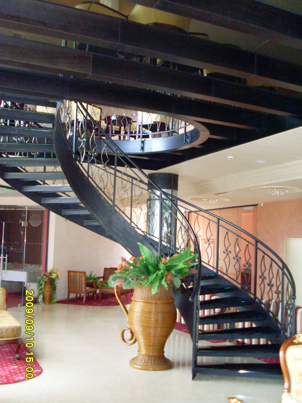 Indoor stairs