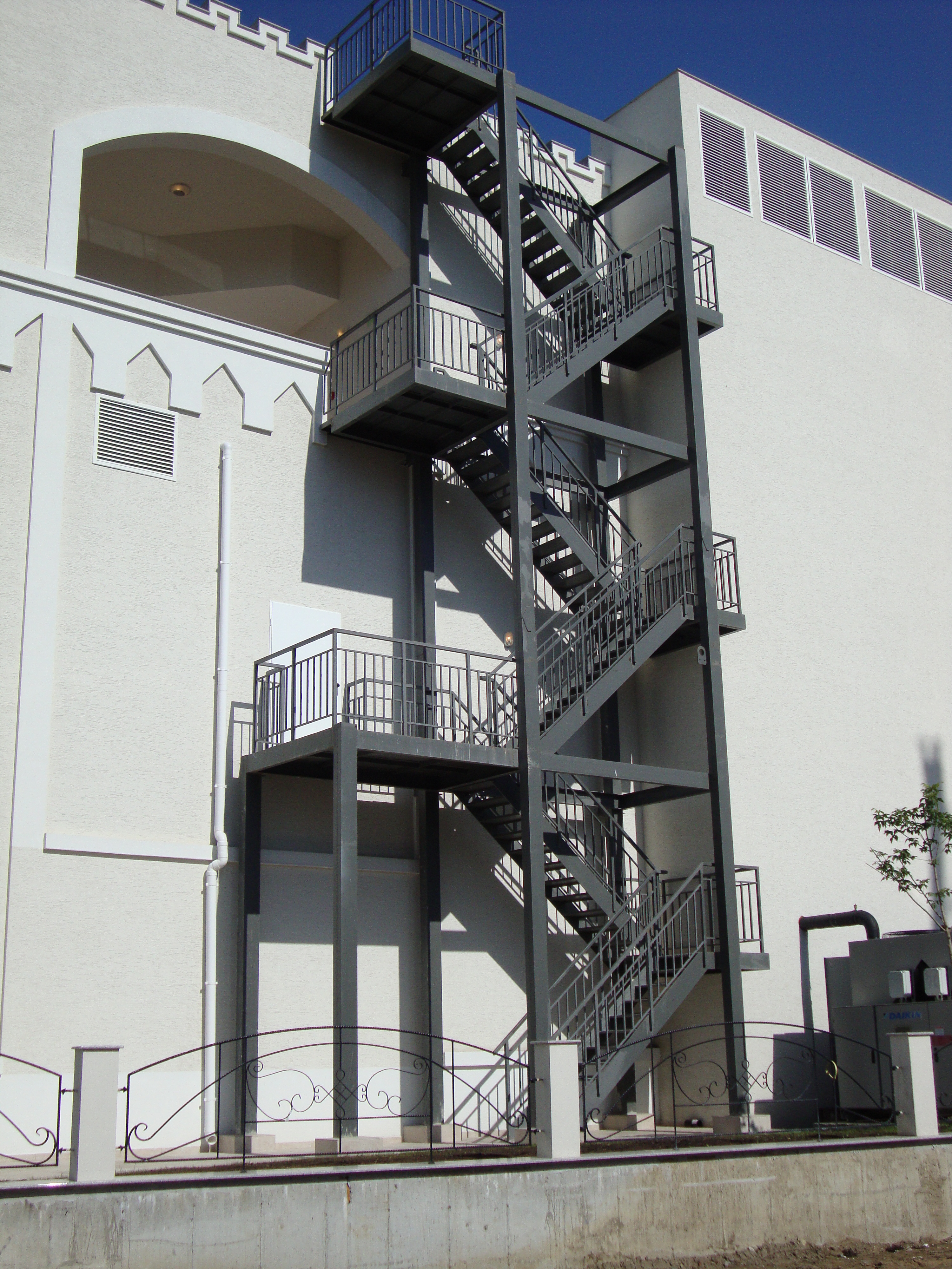 Indoor stairs